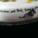 Text round the outside of my daughters birthday cake.